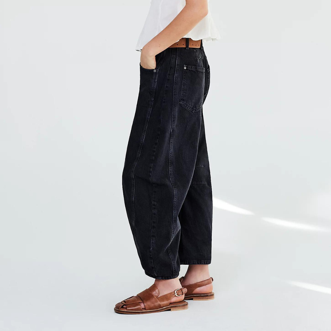 Nowak™ | Wygodne jeansy z szerokimi nogawkami