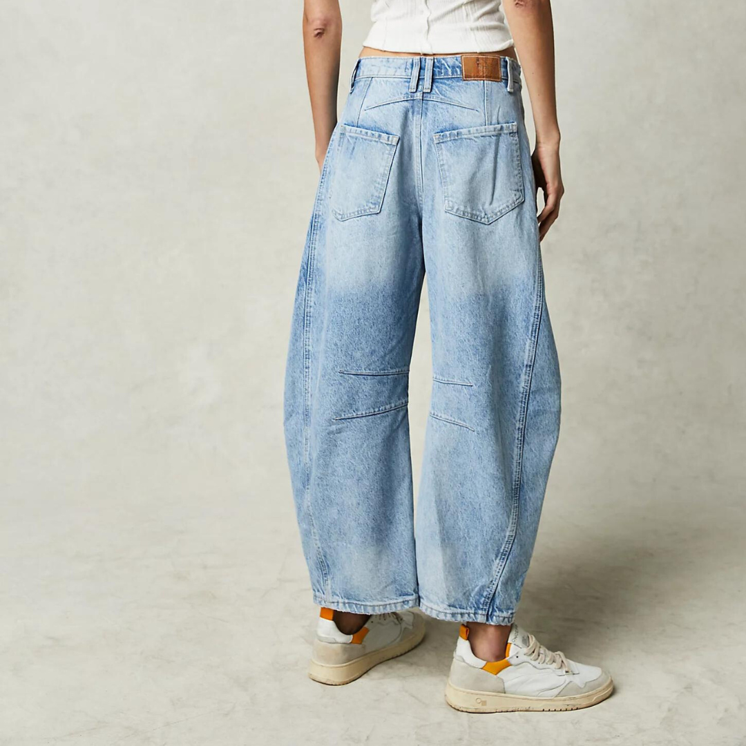 Nowak™ | Wygodne jeansy z szerokimi nogawkami