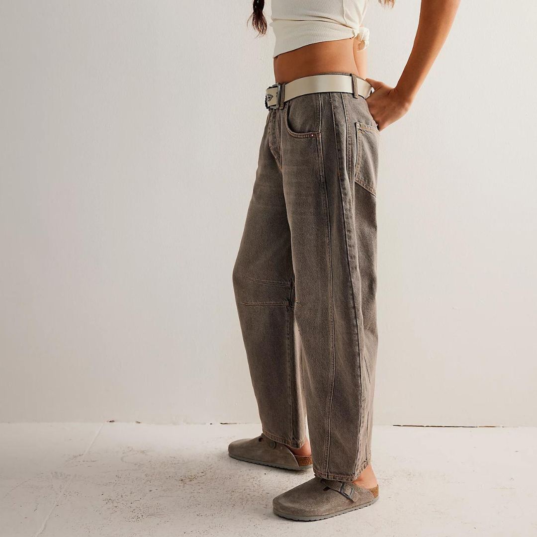 Nowak™ | Wygodne jeansy z szerokimi nogawkami