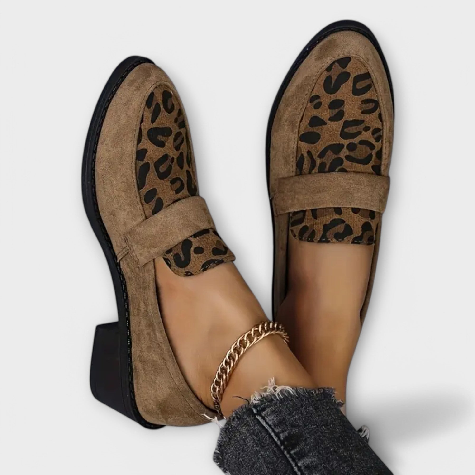 Nowak™ | Eleganckie buty damskie z nadrukiem w panterkę