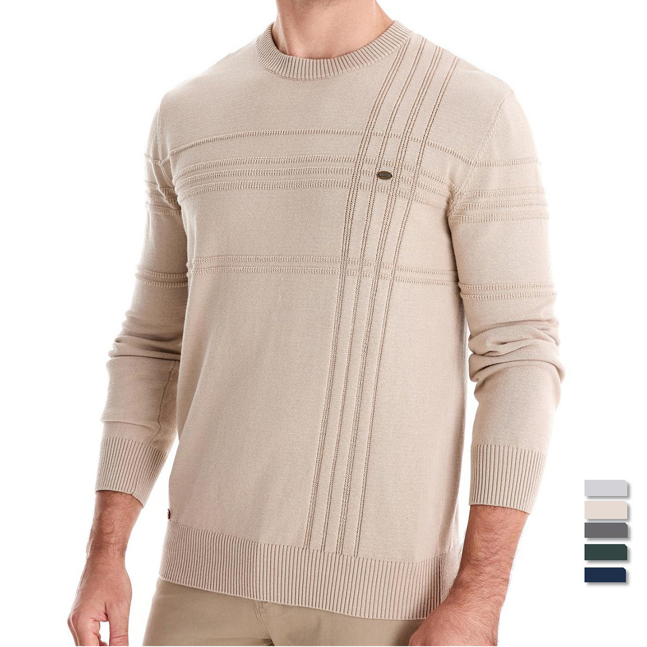Nowak™ | Sweter Z Wzorem Na Piersi