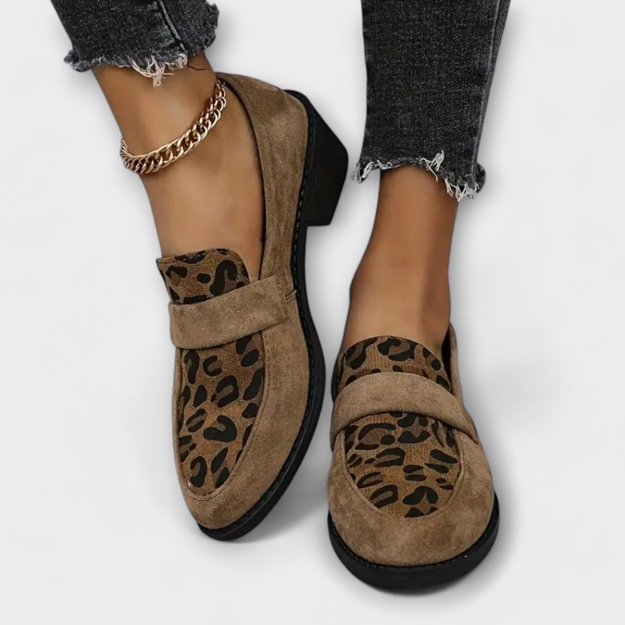 Nowak™ | Eleganckie buty damskie z nadrukiem w panterkę